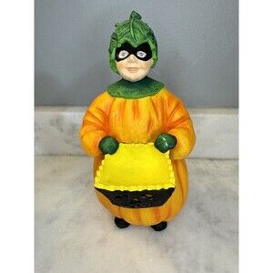 Pumpkin Costume Trick or Treater 11" Halloween HTF Department 56